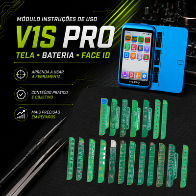 Módulo de instruções de uso V1S Pro